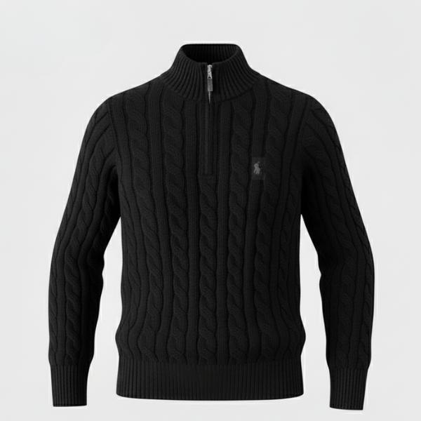 Kaschmir Zopfmuster Pullover – Ausverkauf