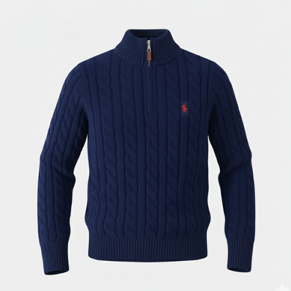 Kaschmir Zopfmuster Pullover – Ausverkauf