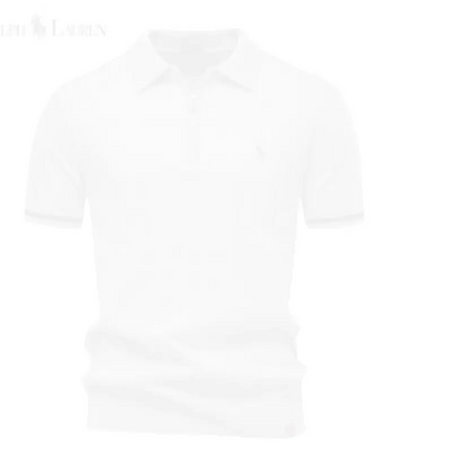 Klassisches Strick-Poloshirt