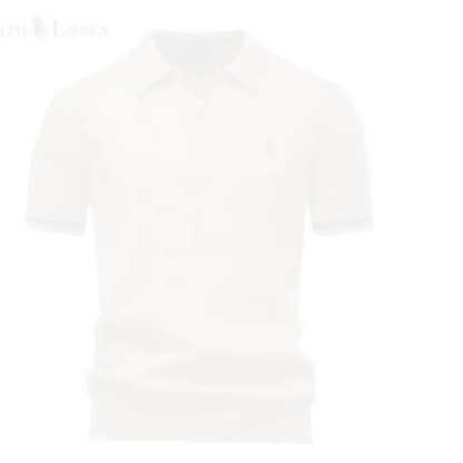 Klassisches Strick-Poloshirt